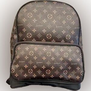 NWT Journeyman Brown Monogram Backpack